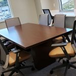 Kimball® Dock™ Conference Table with Joya™ Conference Chairs