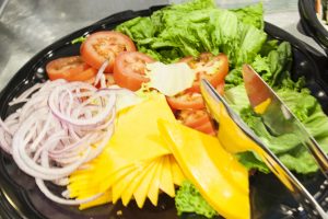 Fresh Vegetables and Cheese Varieties at the WV Black Bears Game 07/14/17