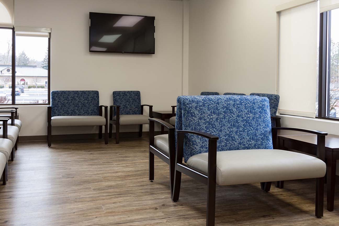 Primary Care Waiting Area- from the designers at Omega