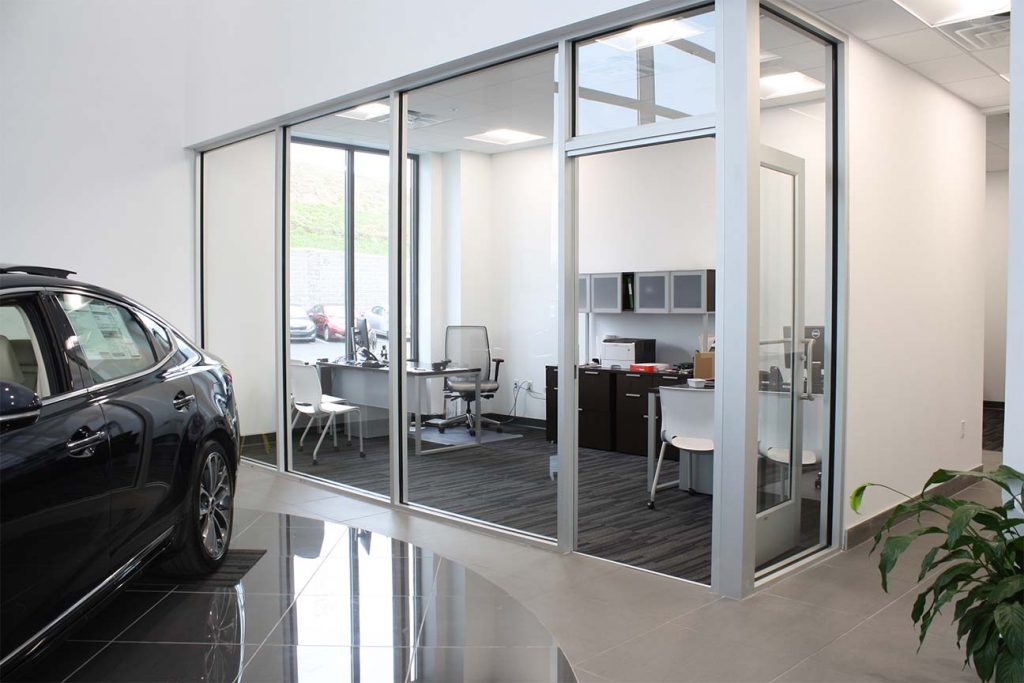 KIA dealership-office furniture-designed by Omega Commercial Interiors