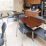 WVU Urgent Care- Cafeteria- Designed by Omega Commercial Interiors