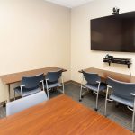 WVU Urgent Care- Conference and Media Room- Training- Designed by Omega Commercial Interiors