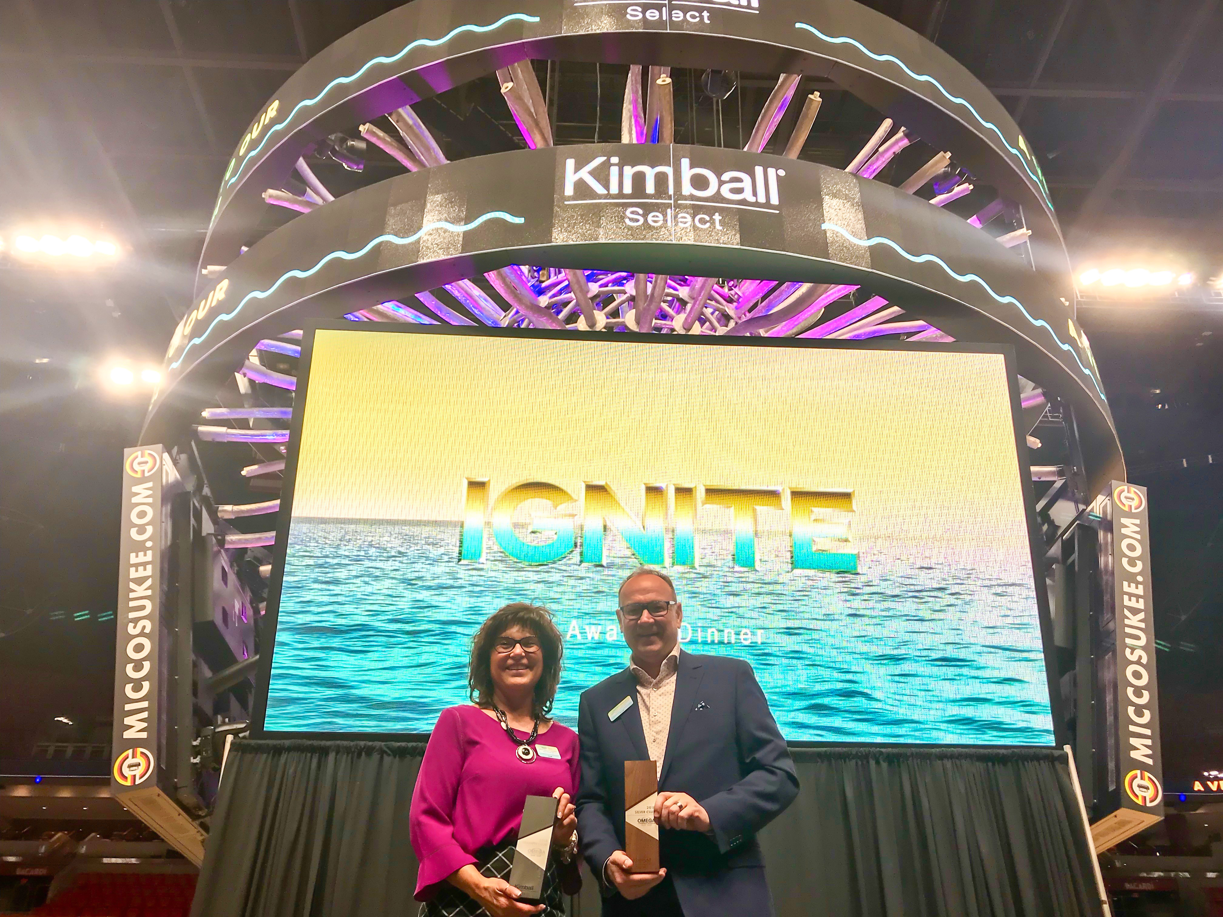 David McCormick and Peggy Schifano Lovio at Ignite Select Dealer Meeting - Miami - 2018