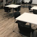 Kimball Dock Tables w/ Poly Chairs