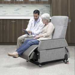 Consultation with the Patient in an IOA Exam Chair